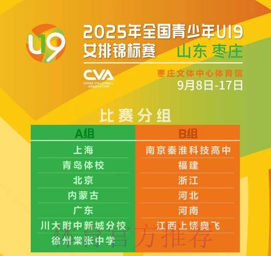 2021全国青年联赛U19第一阶段赛程公布 比赛将于17日拉开战幕